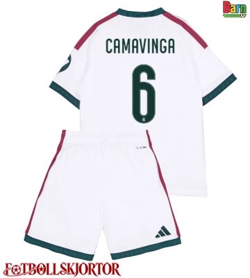 Real Madrid Eduardo Camavinga #6 Hemmakläder Barn 2026-27 Kortärmad (+ Korta byxor)